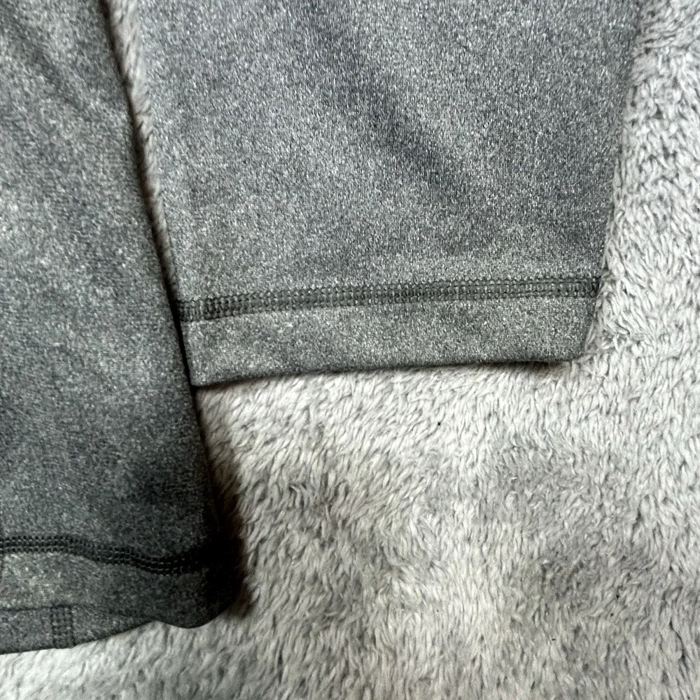 The North Face Pullover Men's XL Gray Tech 1/4 Zip Fleece Outdoor Bekaert Logo